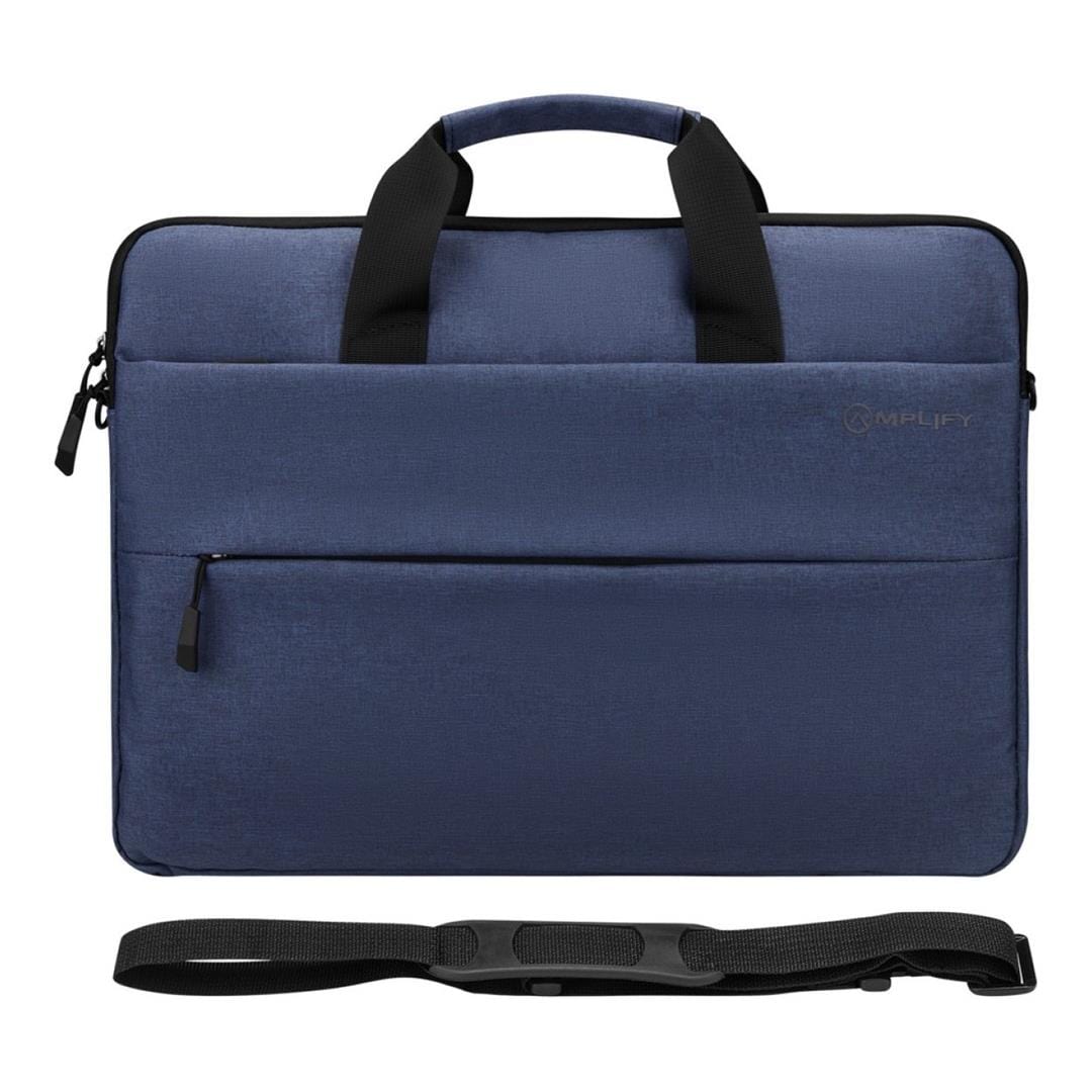 Amplify Cuba 15.6-inch Notebook Shoulder Bag Navy AM-10013-NV