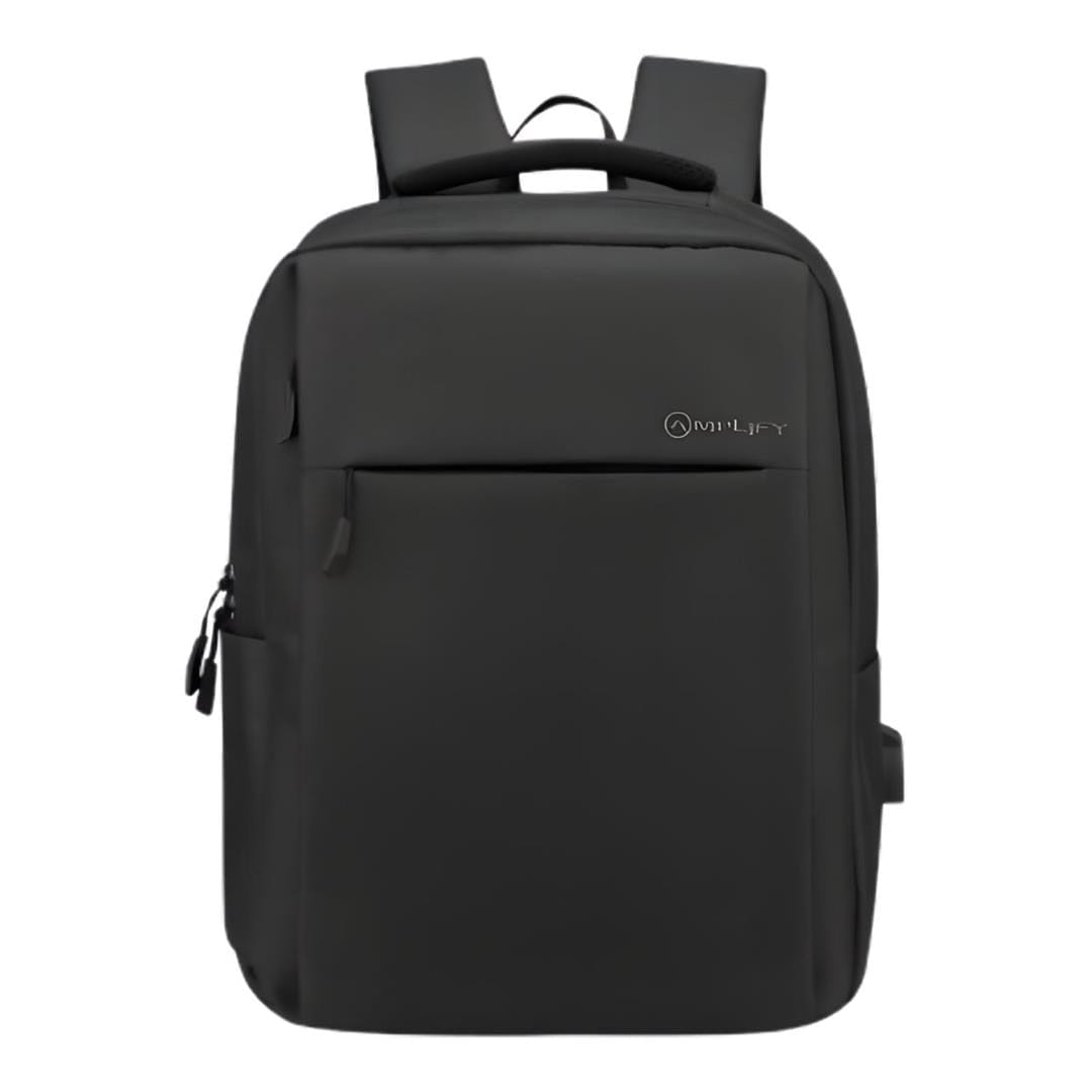 Amplify Cuba 15.6-inch Notebook Backpack Black AM-10019-BK