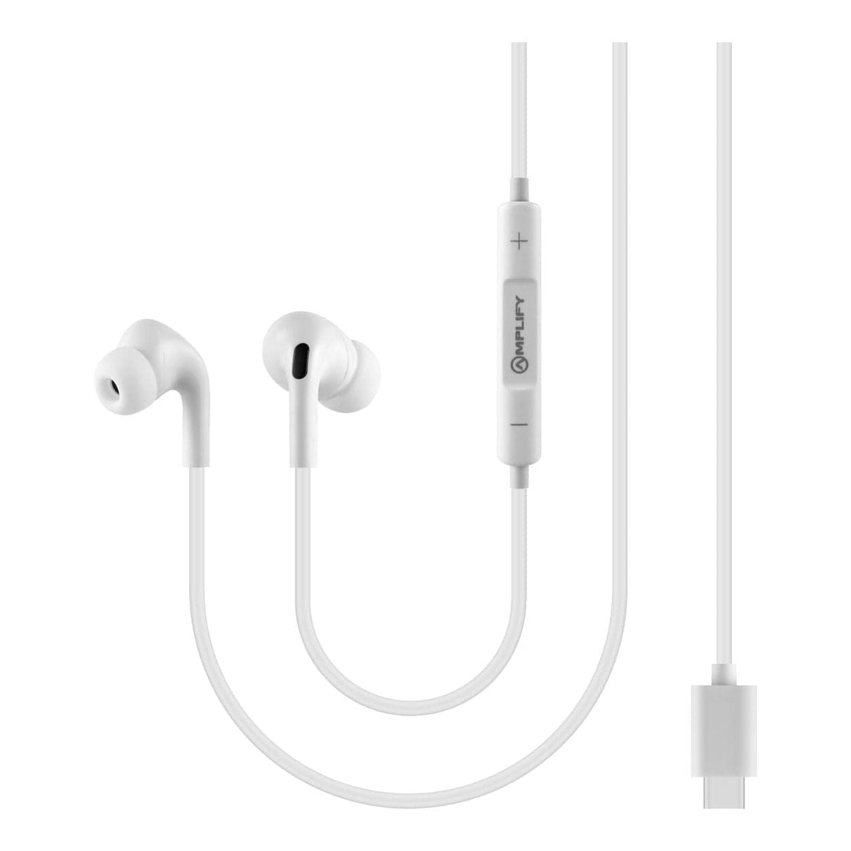 Amplify Soundlink Type-C Earphone White AM-1018-WT