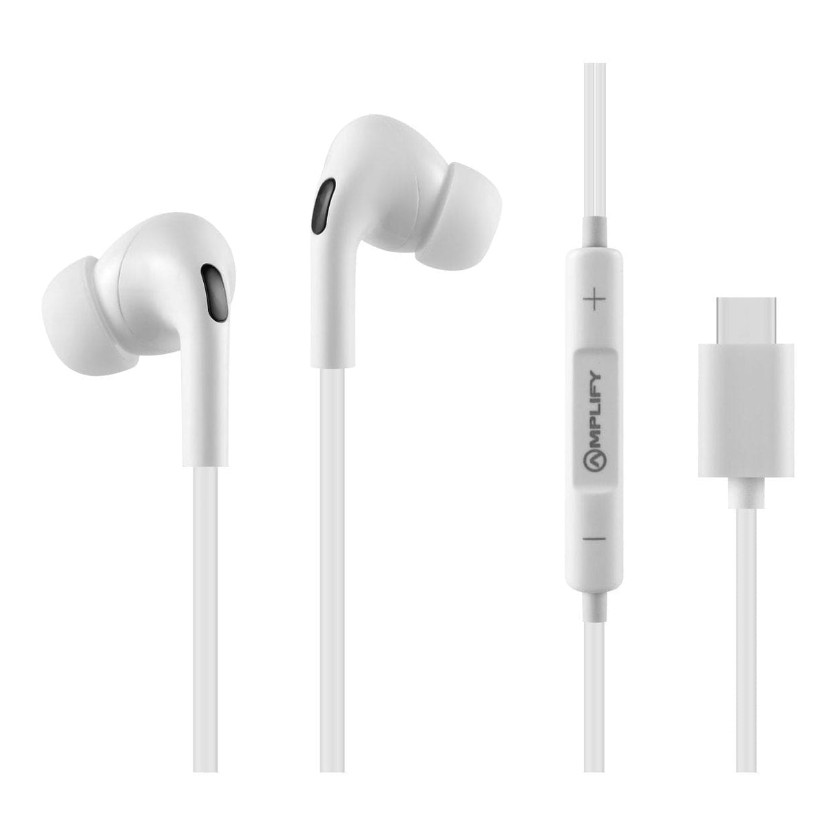 Amplify Soundlink Type-C Earphone White AM-1018-WT