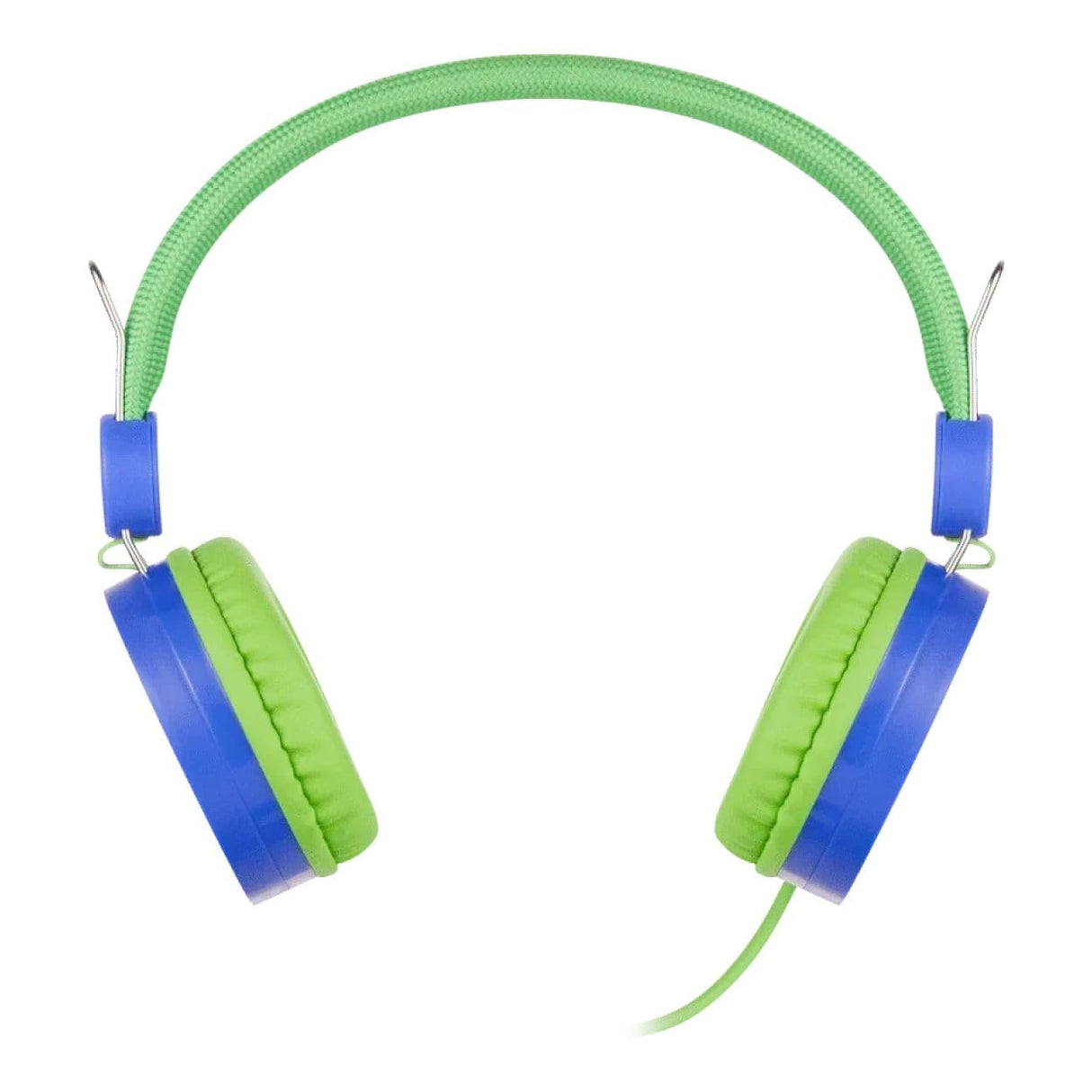 Amplify Kids Adventure Auxiliary Headphone Blue and Green AM-10903-BL