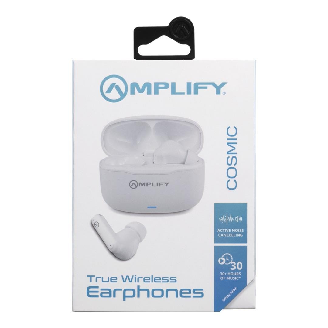 Amplify Cosmic Series ANC Wireless Earbuds White AM-1092-WT