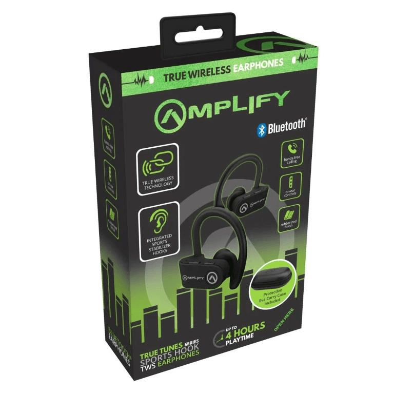 Amplify True Tunes Series Sports TWS Earphones AM-1118-BK