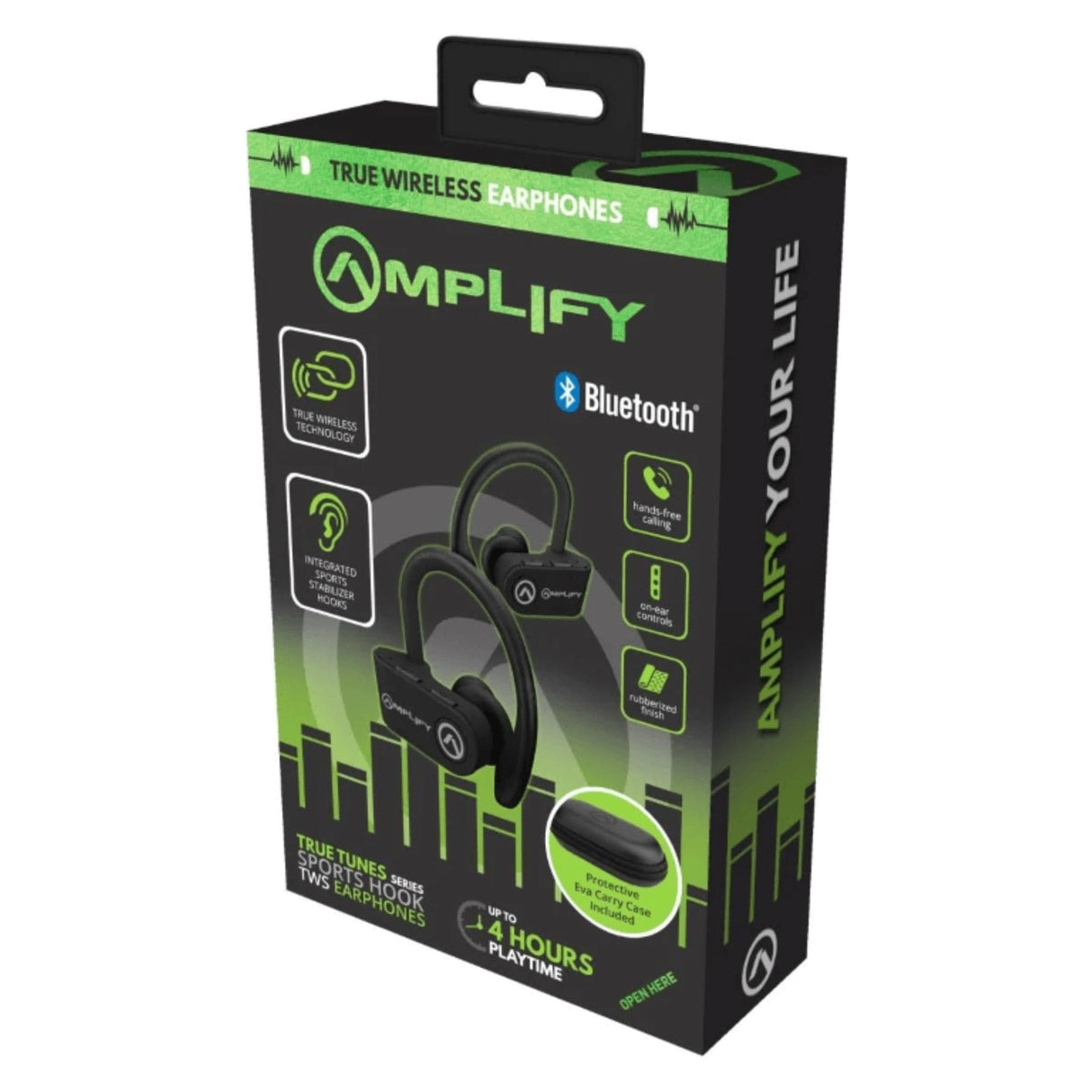 Amplify True Tunes Series Sports TWS Earphones AM-1118-BK