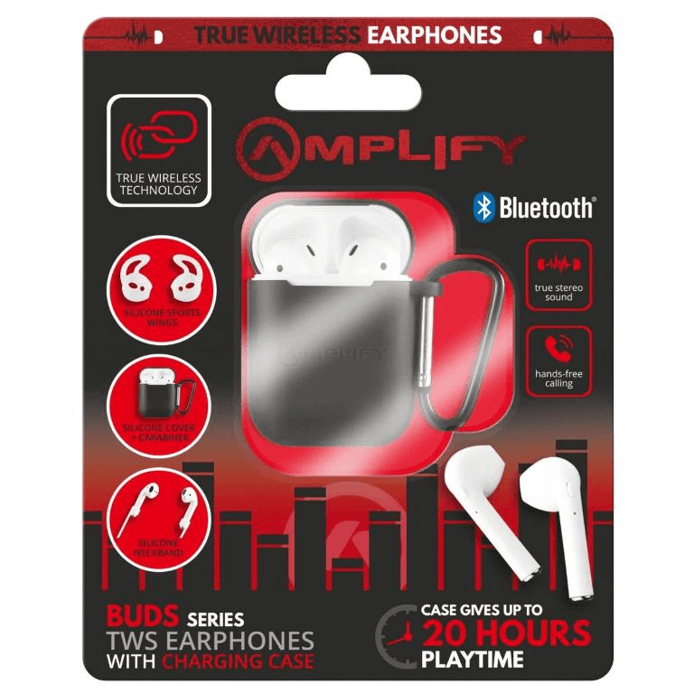 Amplify Buds Series True Wireless Earphones Black AM-1119-BK