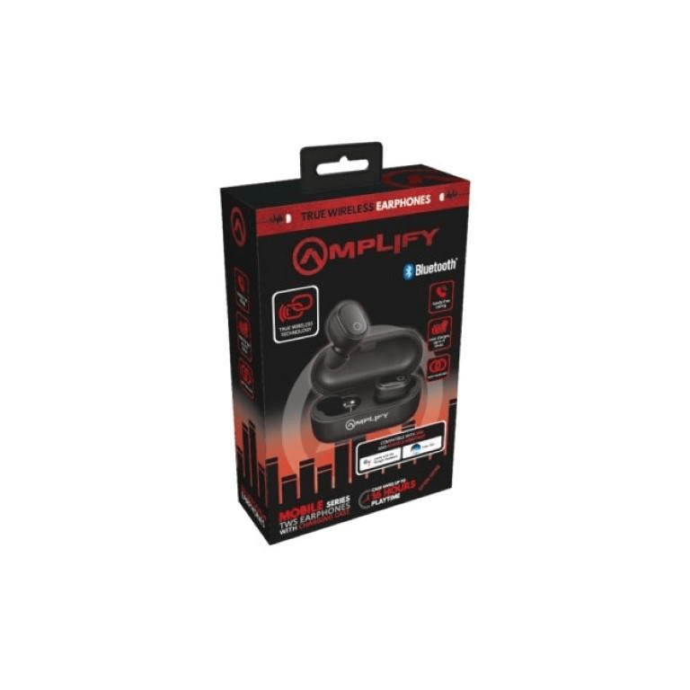 Amplify Mobile Series True Wireless Earphones Black AM-1120-BK