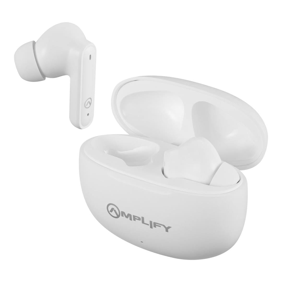 Amplify True GO Series Wireless Earphones White AM-2222-WT-PDQ