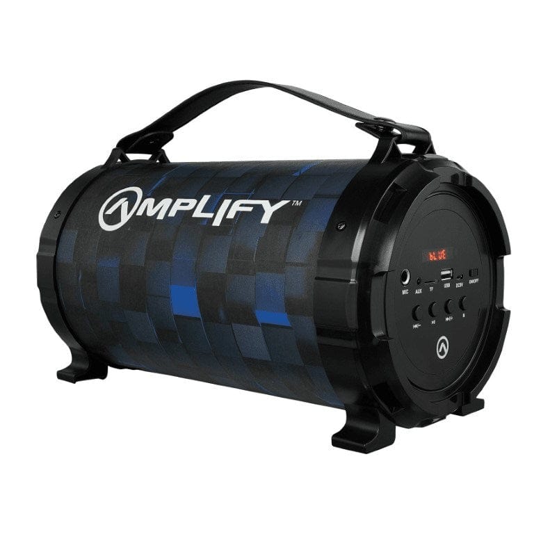 Amplify Thump Series Bluetooth Speaker Blue Black AM-3307-BKBL