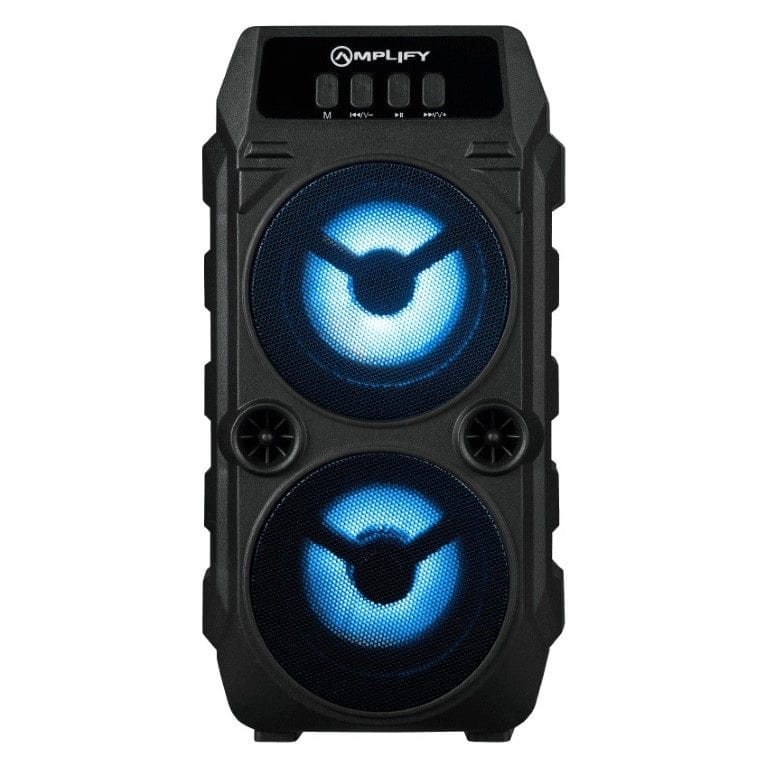 Amplify Elixir Dual 3 Bluetooth Speakers with Wired Microphone Bundle AM-3900-3-BUN