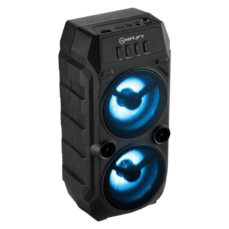 Amplify Elixir Dual 3 Bluetooth Speakers with Wired Microphone Bundle AM-3900-3-BUN