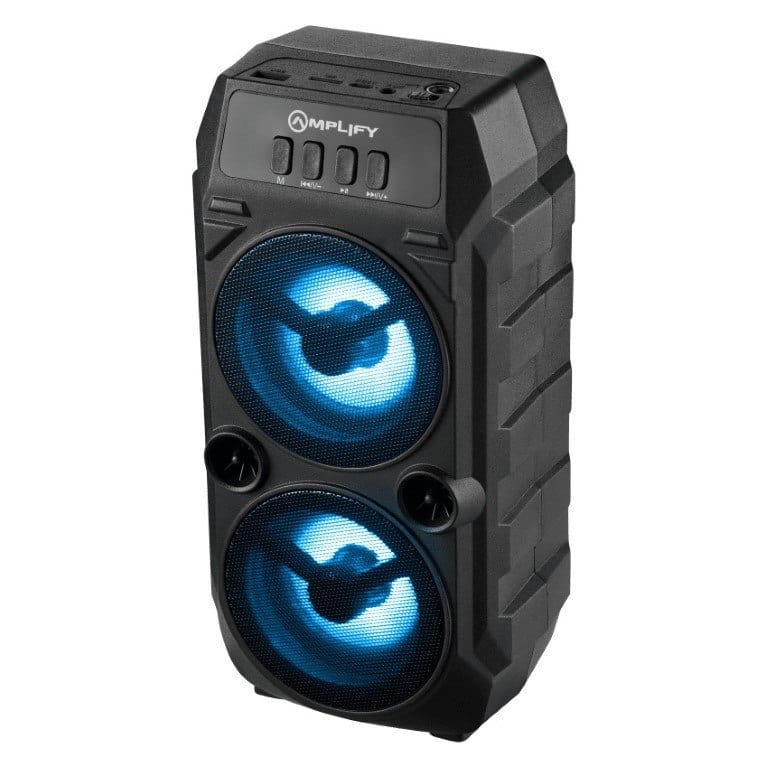 Amplify Elixir Dual 3 Bluetooth Speakers with Wired Microphone Bundle AM-3900-3-BUN