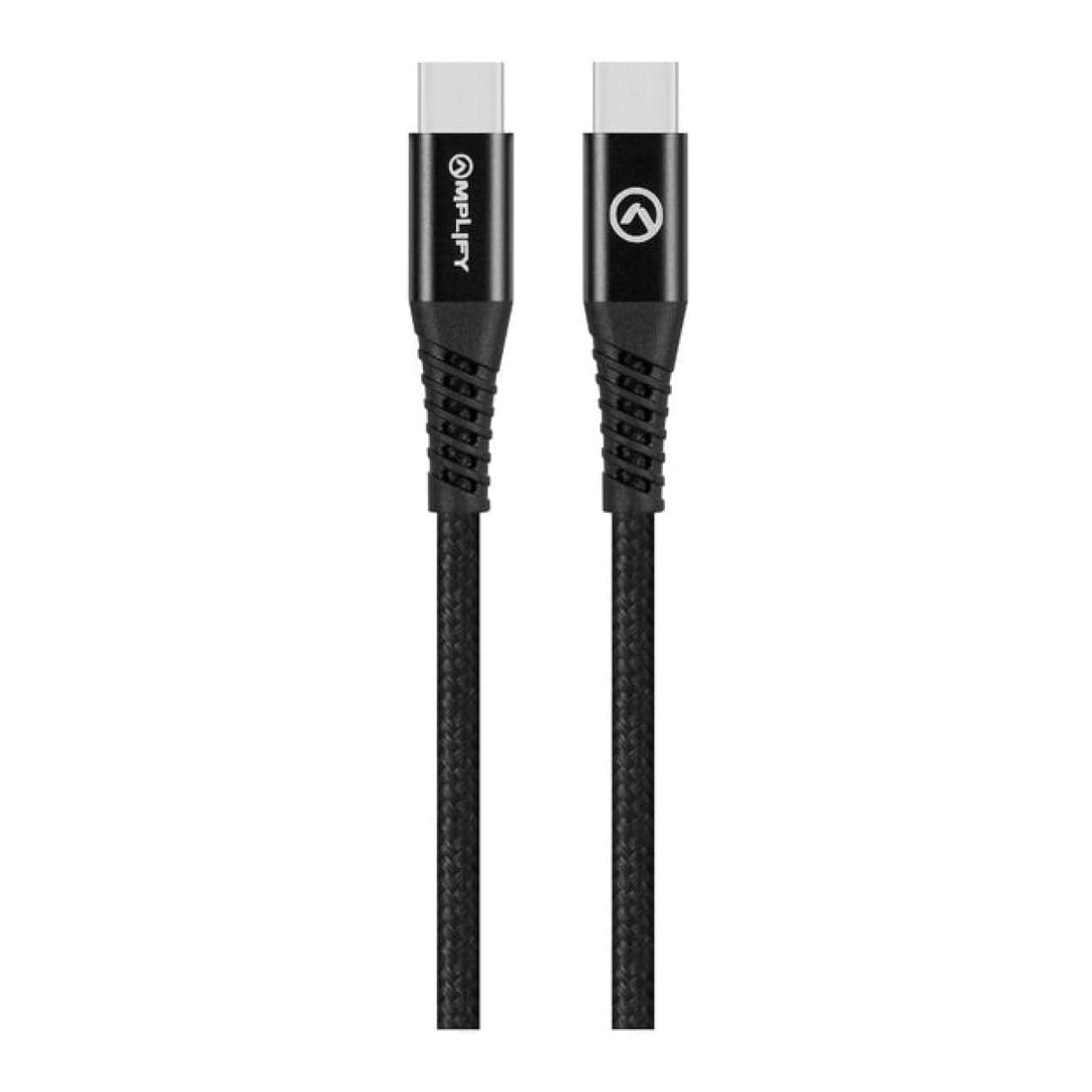 Amplify On The Fly 1M USB-C to USB-C Charging Cable AM-PDQ010-BK