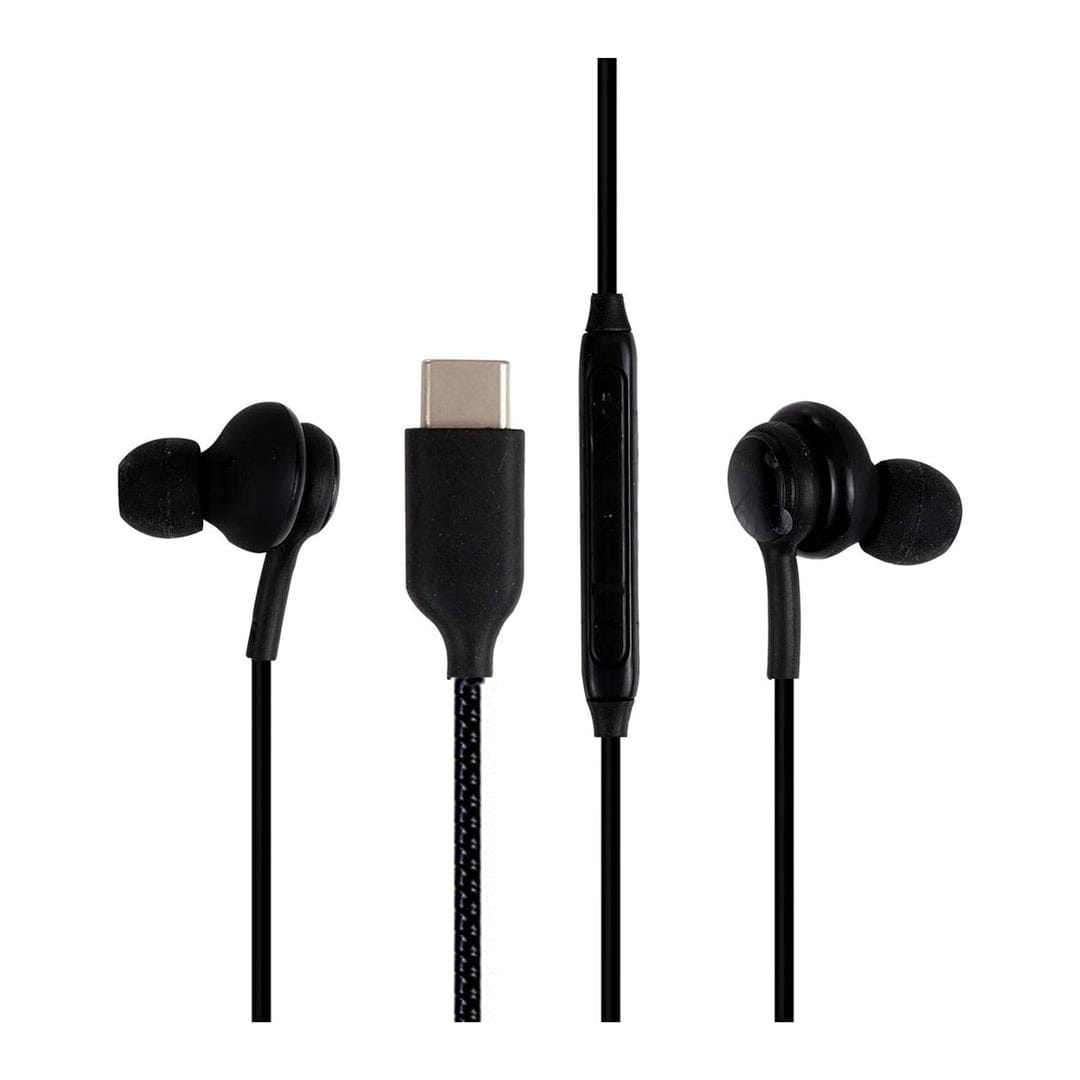 Amplify ON-THE-MOVE Type-C Earphones AM-PDQ102-BK