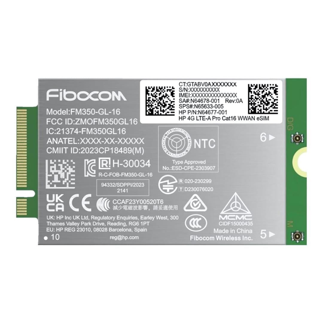 HP 4G LTE-A Pro Cat16 WWAN Module AM5R3AA