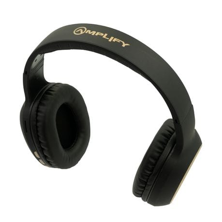 Amplify Chorus Series Wireless Bluetooth Headphones Black AMP-2008-BK
