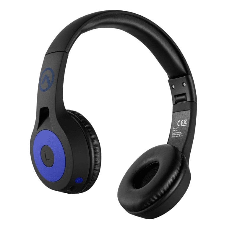 Amplify Fusion Series V2 Bluetooth Headphones Black Blue AMP-2011-BKBL(V2)
