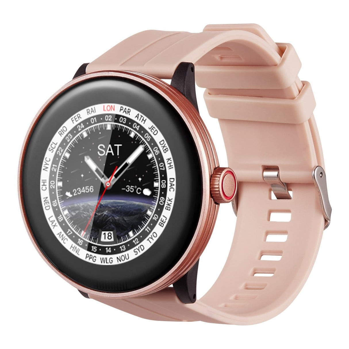 Amplify Compete Series Fitness Smartwatch Gold AMP-5069-GD