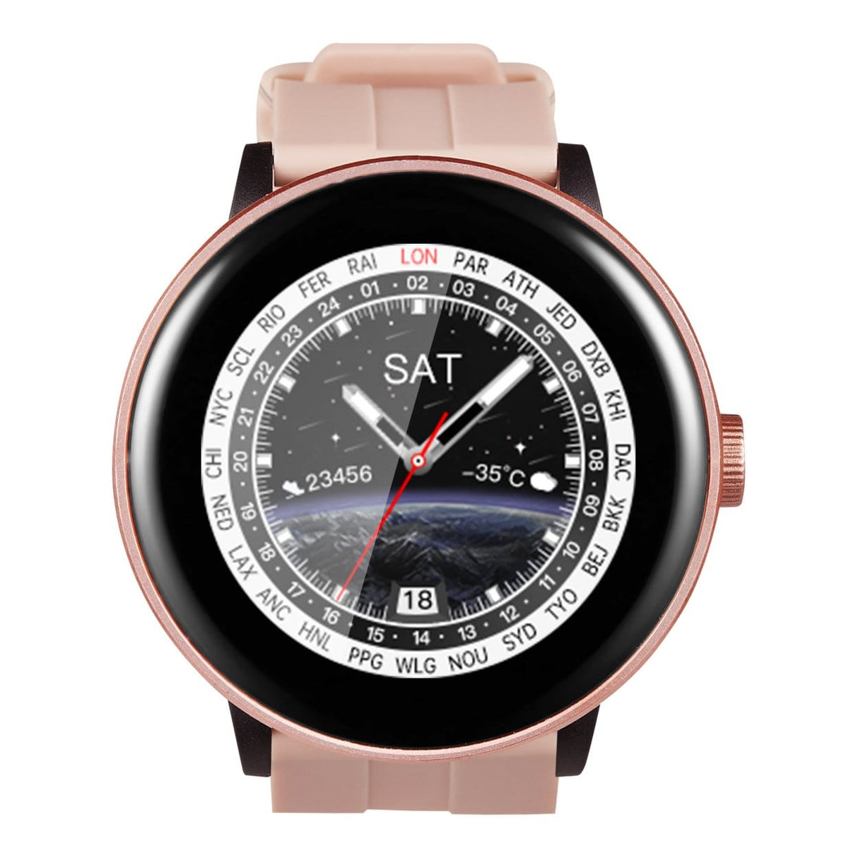 Amplify Compete Series Fitness Smartwatch Gold AMP-5069-GD