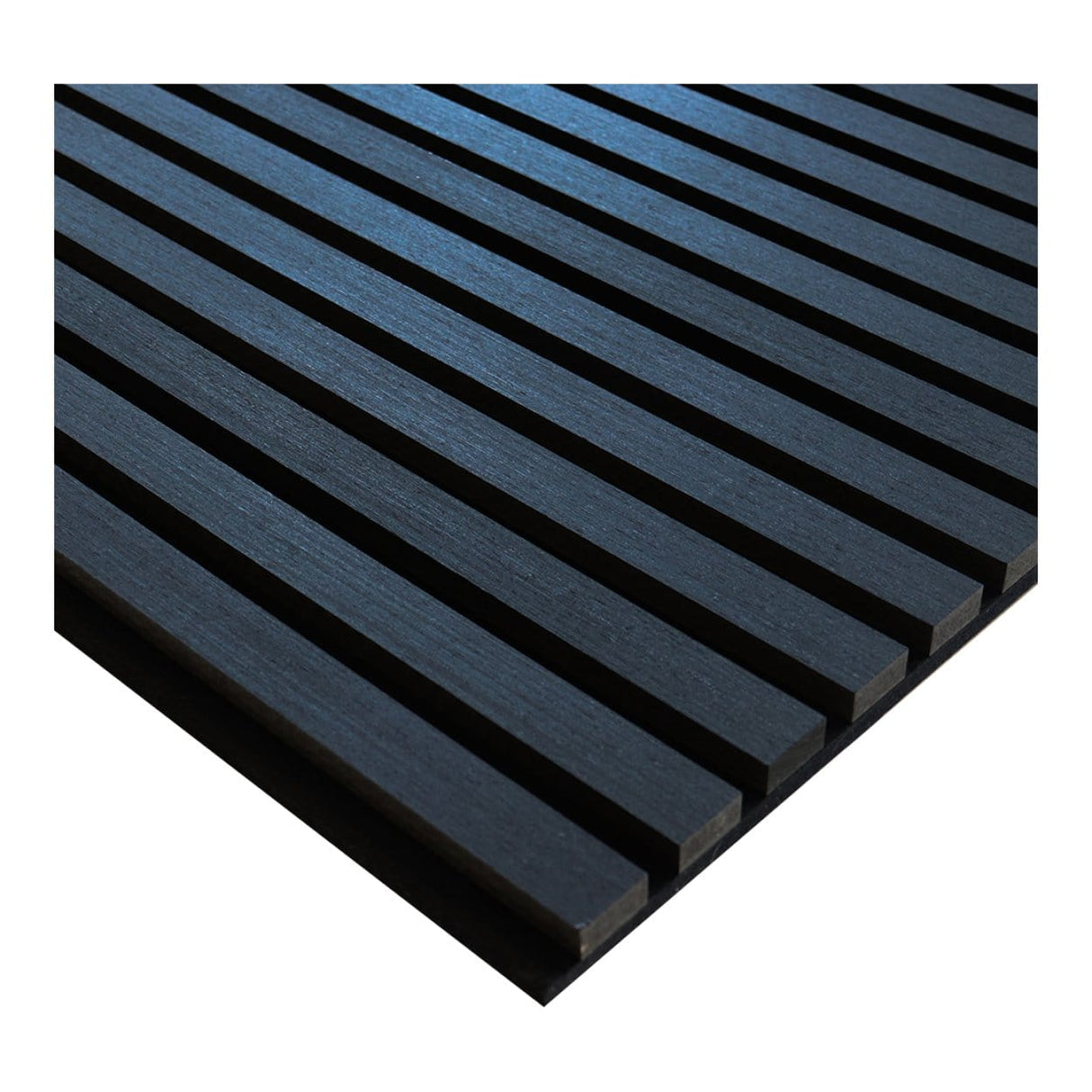 Parrot 600x2400mm Slatted Wall Panel Black Wood AP0624BW