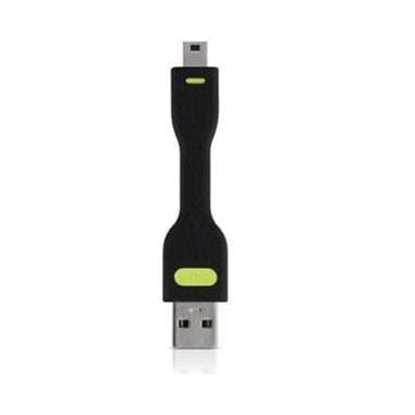 Bone Collection Link II USB-A to Mini-B Cable Black AP09031-BK