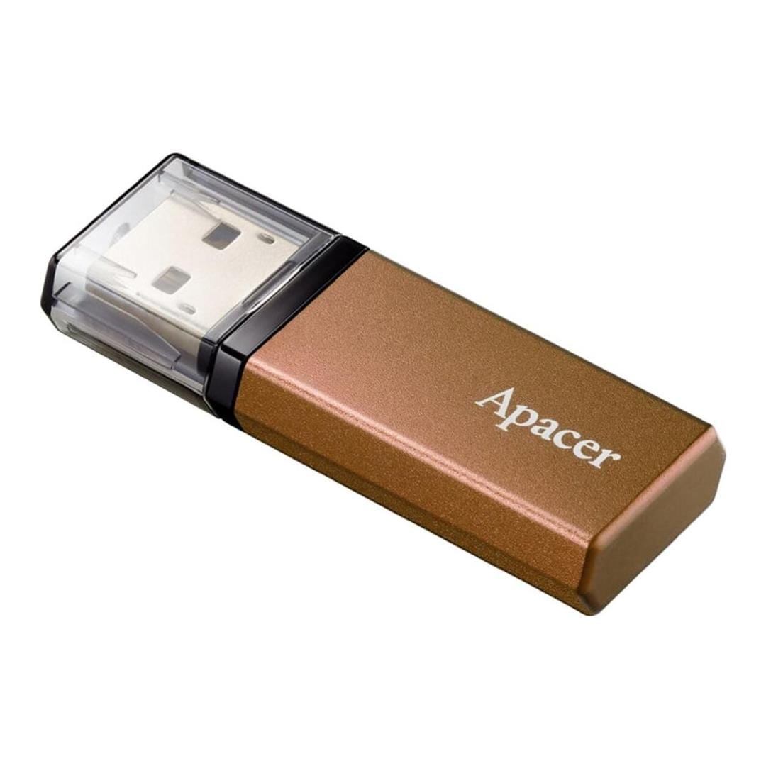 Apacer AH25C 128GB Type-A Flash Drive Bronze AP128GAH25CJ-1