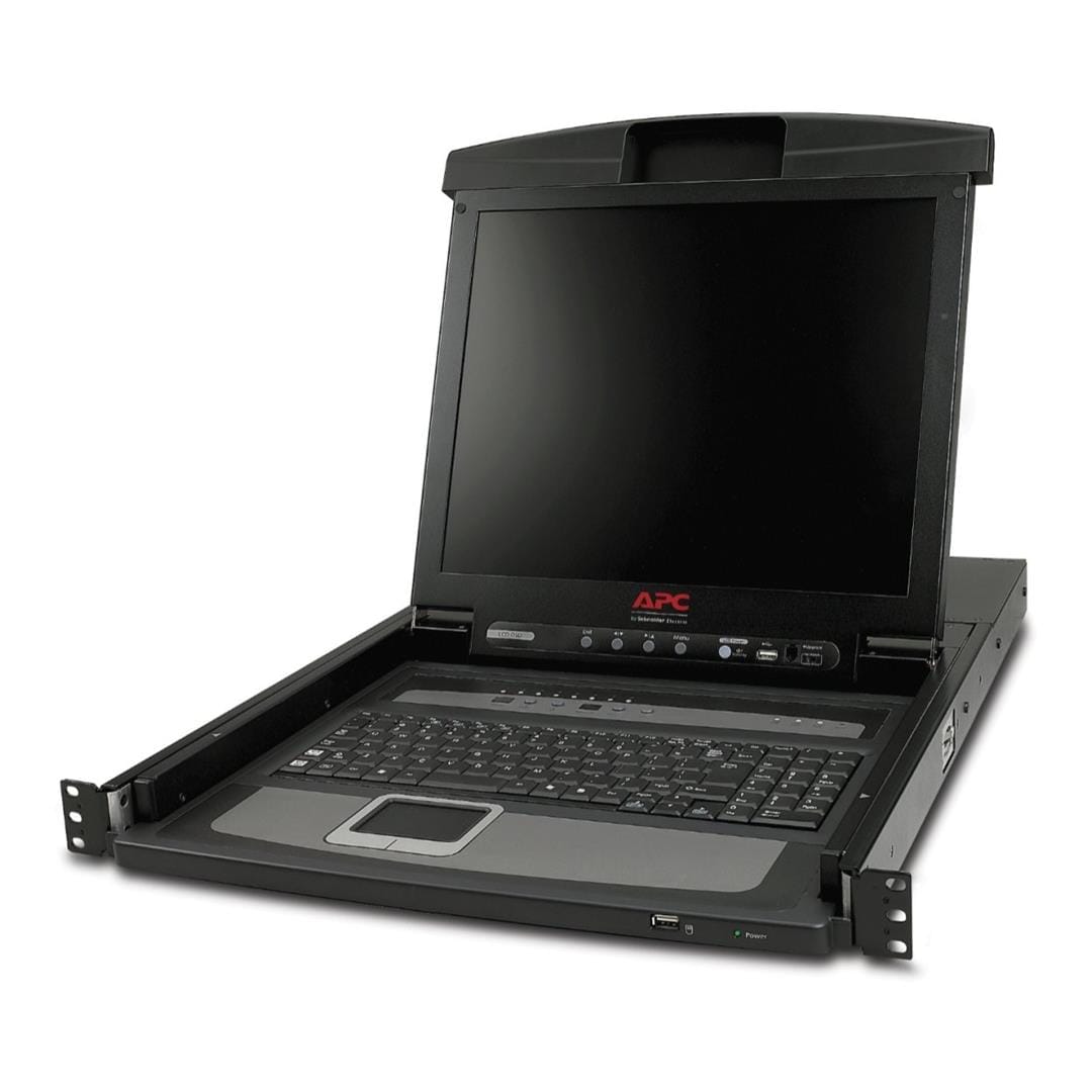 APC AP5808 17-inch Rack LCD Console with Integrated KVM Switch