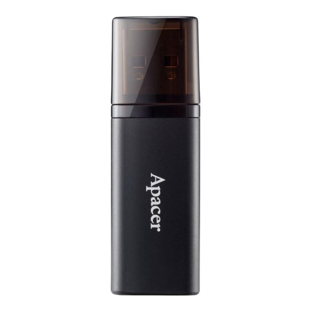 Apacer AH25B 64GB USB Flash Drive Black AP64GAH25BB-1