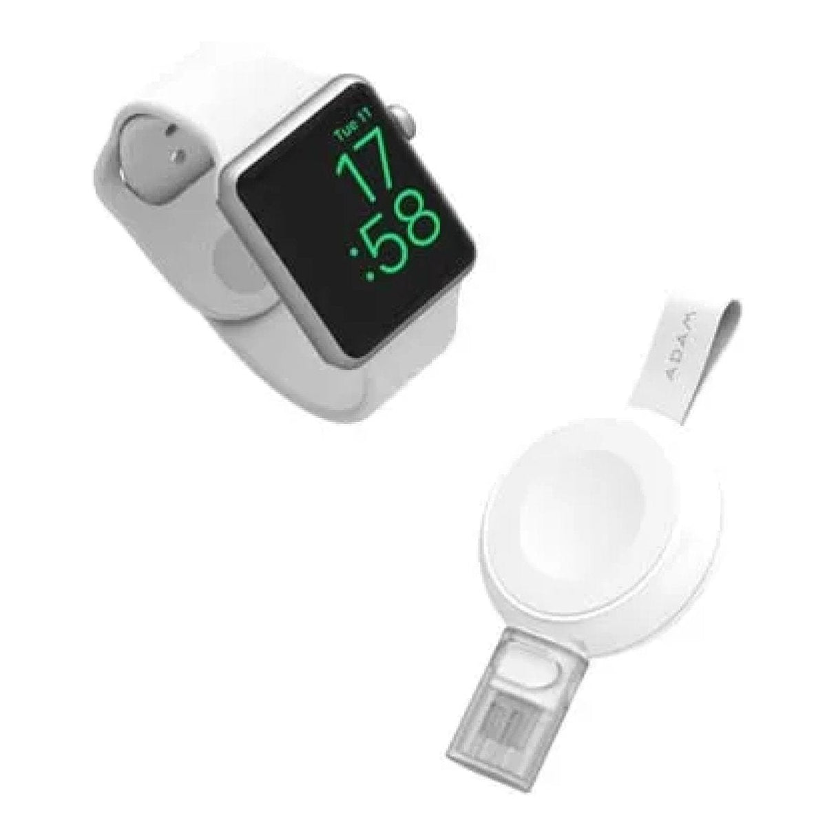 Adam Elements OMNIA A1 Magnetic Wireless Charger for Apple Watch White APAADA1WH