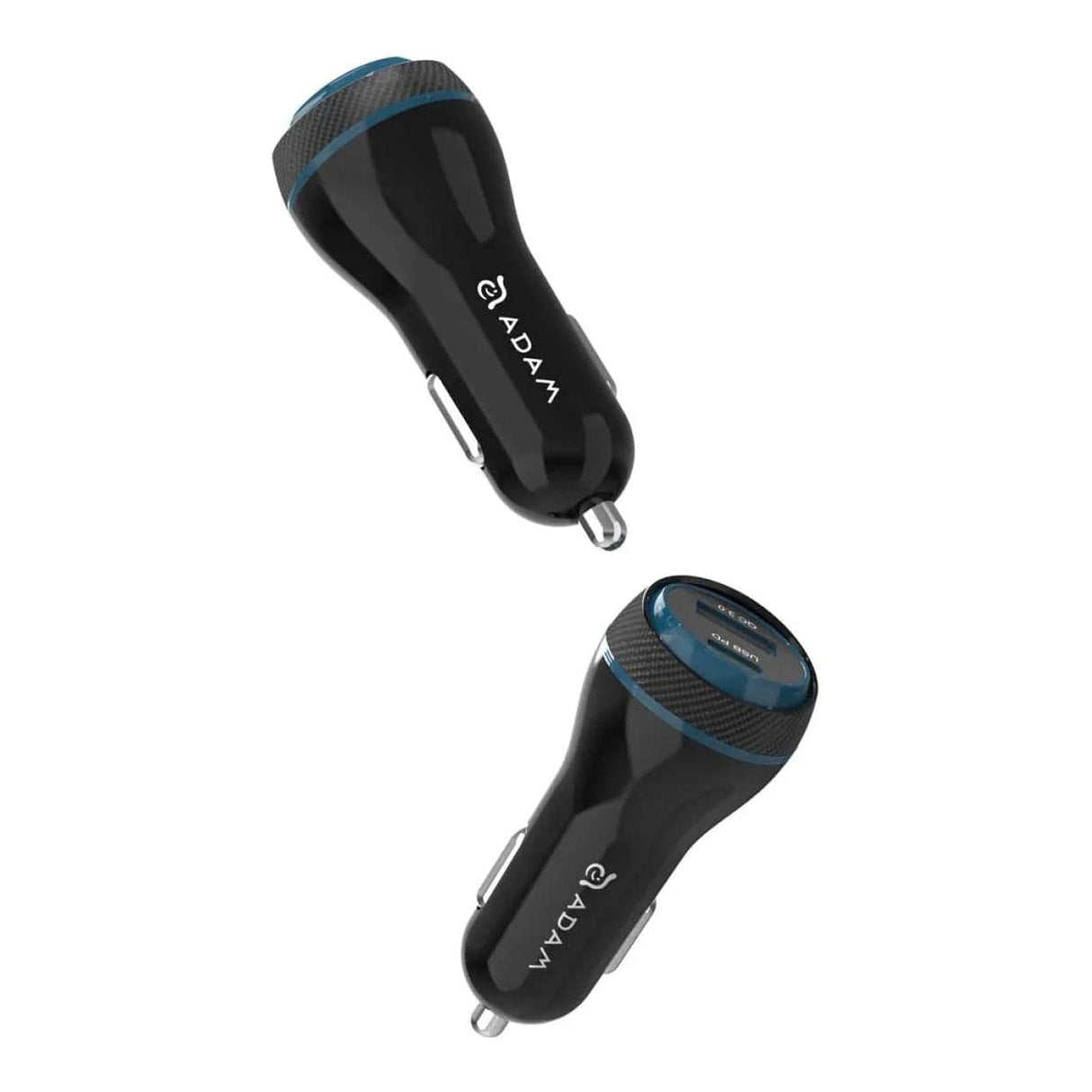 Adam Elements OMNIA C1+ 2-in-1 45W Universal Car Charger Black APAADC1PBK