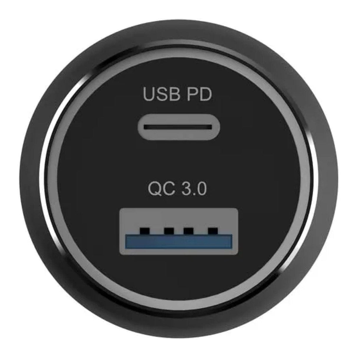 Adam Elements OMNIA C1 Pro 2-in-1 83W Universal Car Charger Black APAADC1PROBK