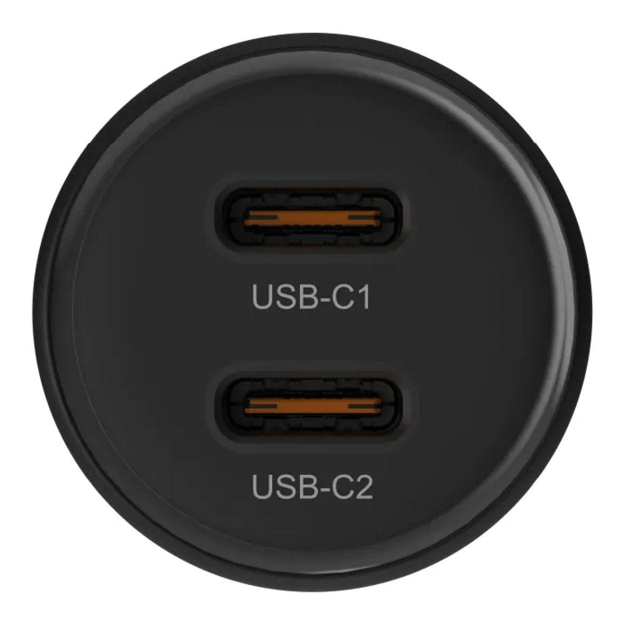 Adam Elements OMNIA C40 Dual Type-C 40W Car Charger Black APAADC40BK