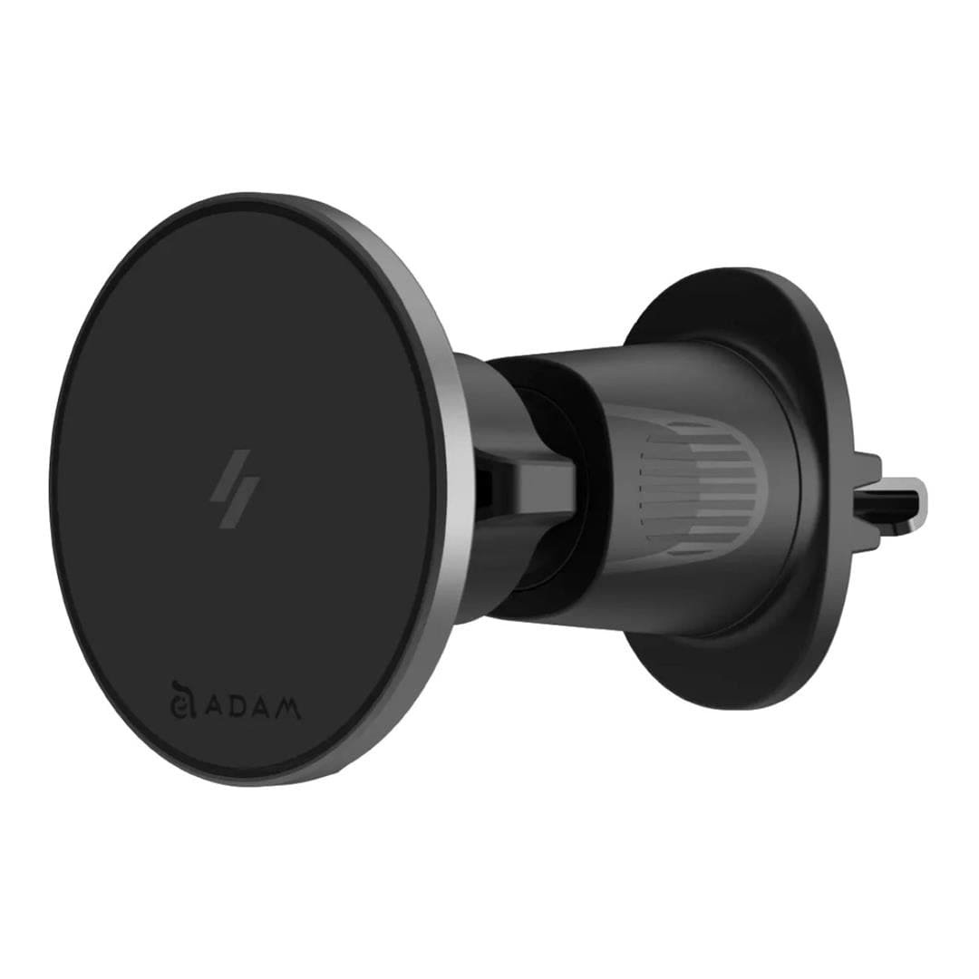 Adam Elements CQ1 Qi2 Magnetic Charging Car Mount Black APAADCQ1BK