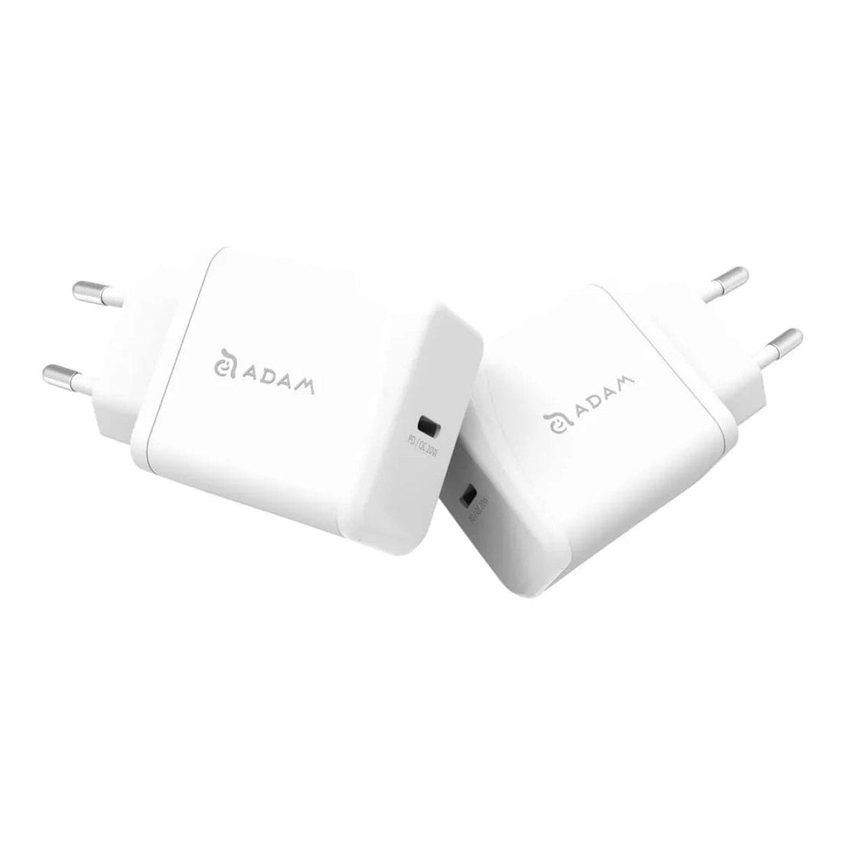 Adam Elements OMNIA F1 Type-C 20W Wall Charger White APAADF1EUWH-1