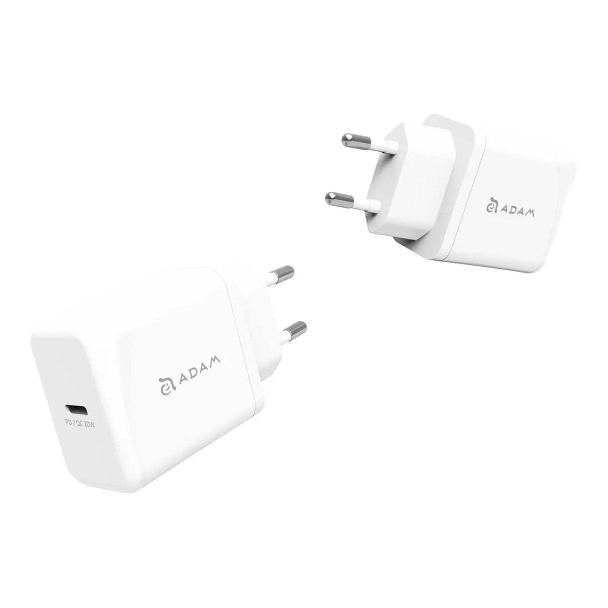 Adam Elements OMNIA F1 Type-C 20W Wall Charger White APAADF1EUWH-1