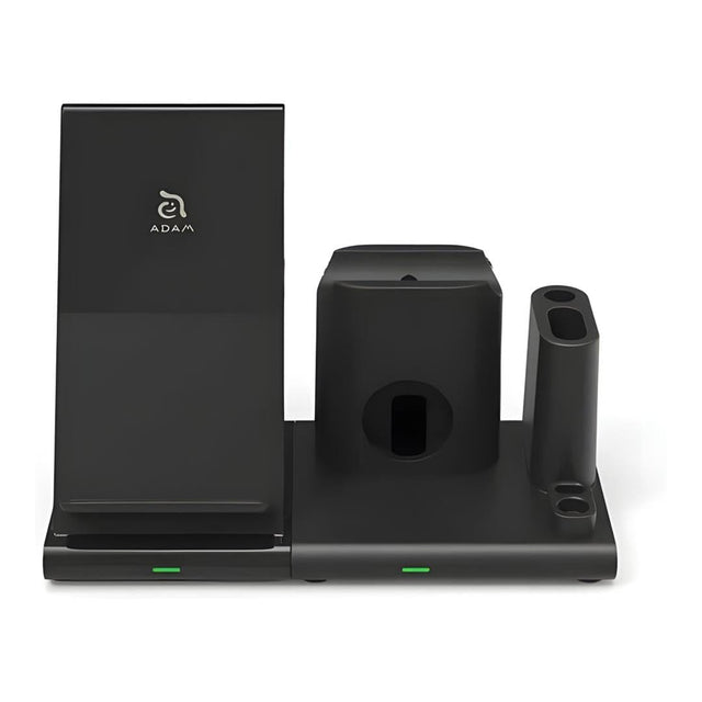 Adam Elements OMNIA Q4 4-in-1 Wireless Charging Station Black APAADQ4OGBK