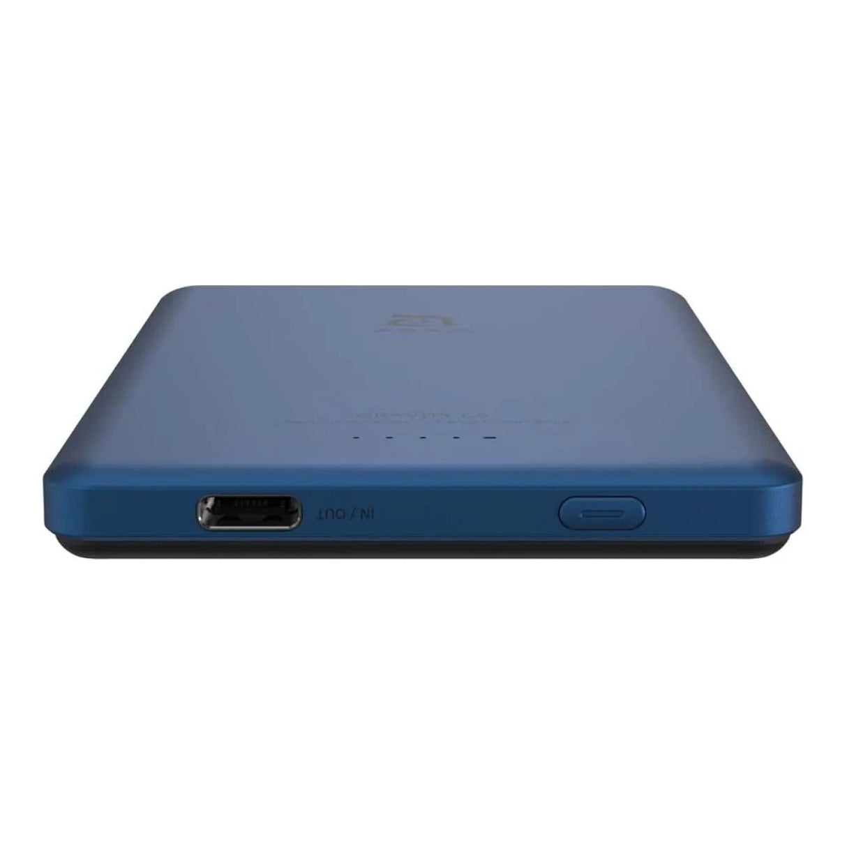 Adam Elements GRAVITY C5 5000mAh Wireless Ultra Slim Power Bank Blue APBADGVC5BL