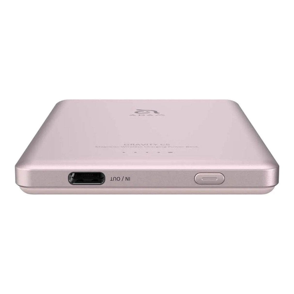 Adam Elements GRAVITY C5 5000mAh Wireless Ultra Slim Power Bank Pink APBADGVC5PK