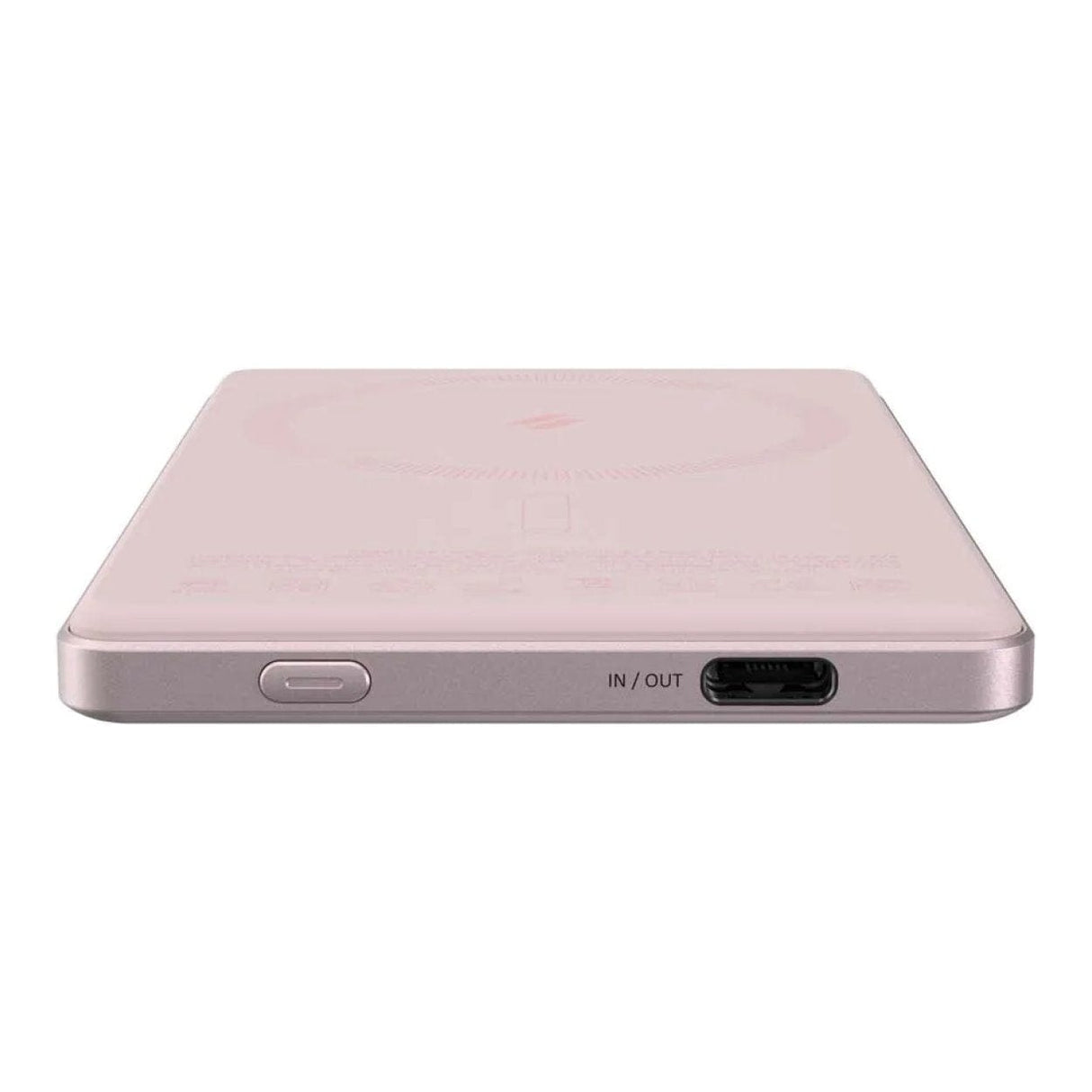 Adam Elements GRAVITY C5 5000mAh Wireless Ultra Slim Power Bank Pink APBADGVC5PK