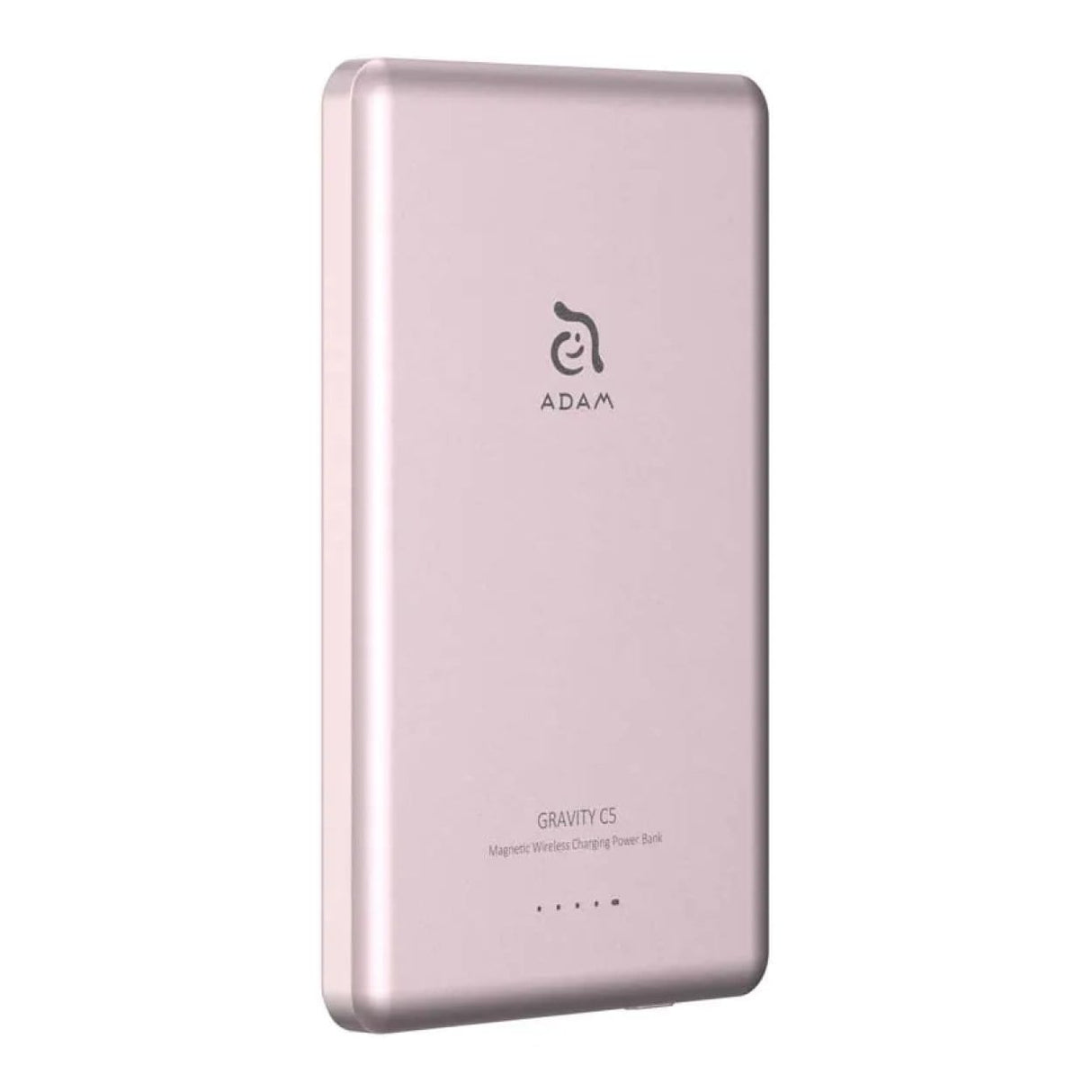 Adam Elements GRAVITY C5 5000mAh Wireless Ultra Slim Power Bank Pink APBADGVC5PK