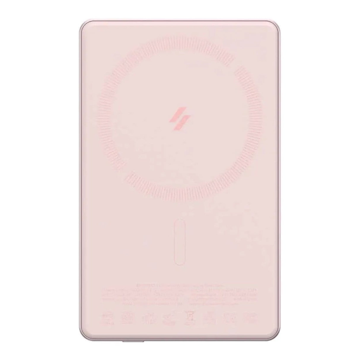 Adam Elements GRAVITY C5 5000mAh Wireless Ultra Slim Power Bank Pink APBADGVC5PK