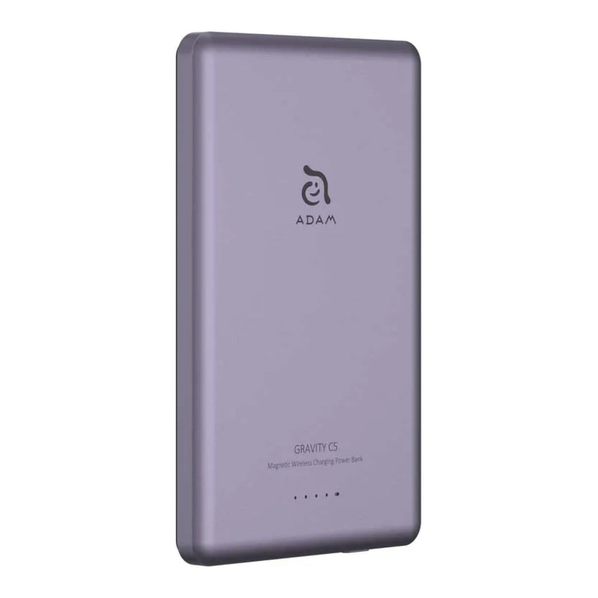 Adam Elements GRAVITY C5 5000mAh Wireless Ultra Slim Power Bank Purple APBADGVC5PP