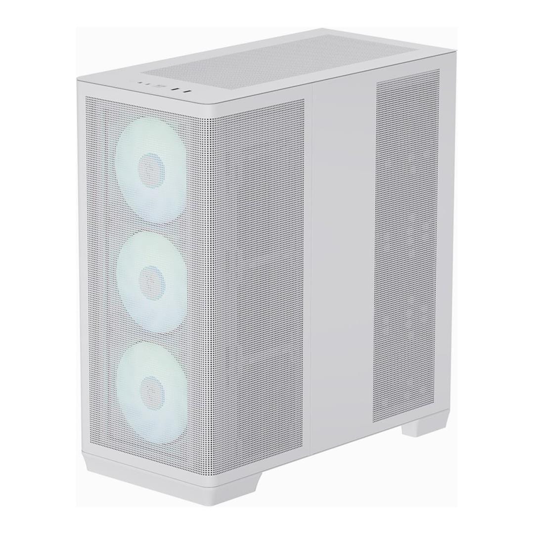 APNX C1-R Premium ATX Mid-Tower PC Case White APCM-CR01243.21