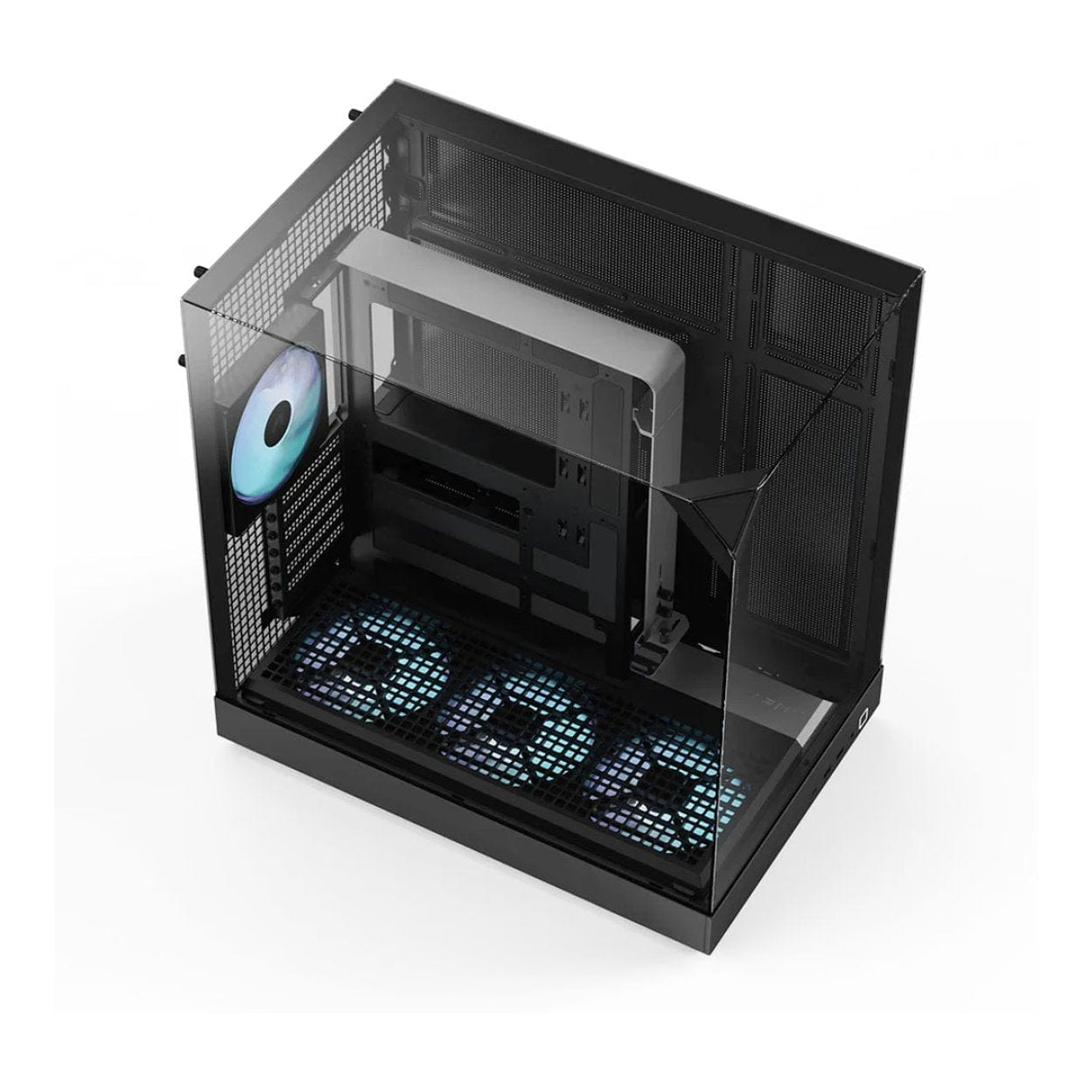 Aerocool APNX V2 Vision Black 3 Glass Panel ATX Case APCM-VI02143.11