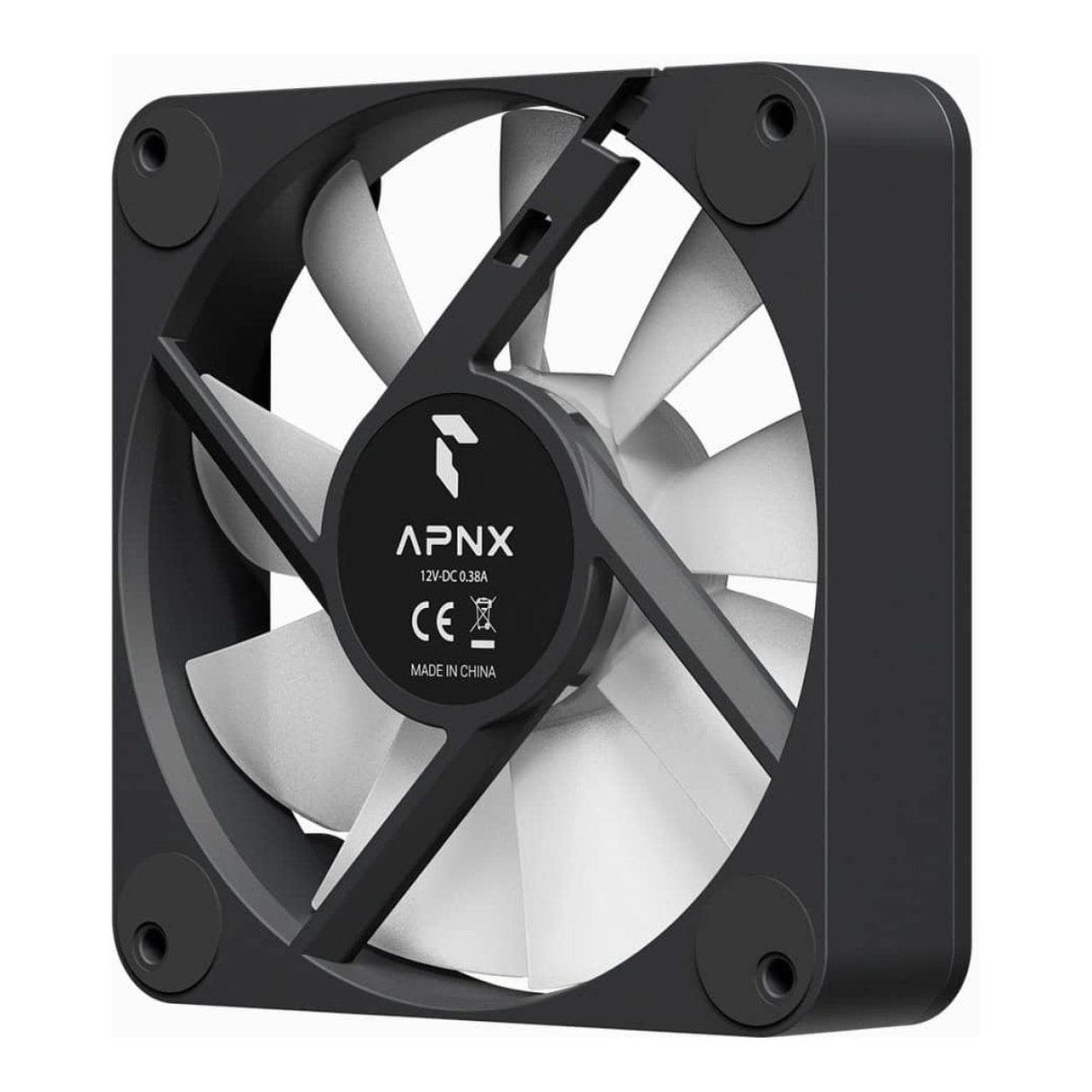 APNX FP1-R 120mm PWM ARGB Reverse Blade PC Case Fan Black APF3-PF11227.11