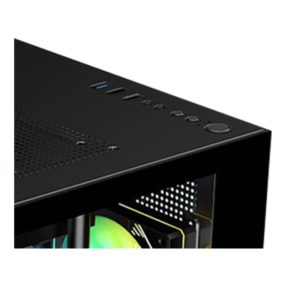 Armaggeddon Aquaron WiBO Micro-ATX Gaming Case Black AQUARONWIBOBLK