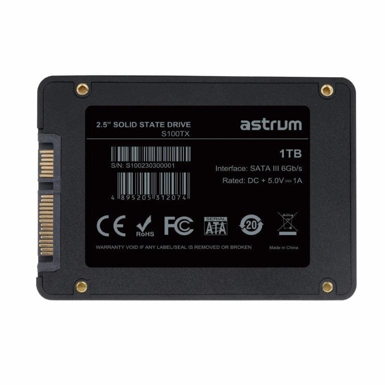 Astrum S100TX 1TB 2.5-inch SATA III Internal SSD AS100TX