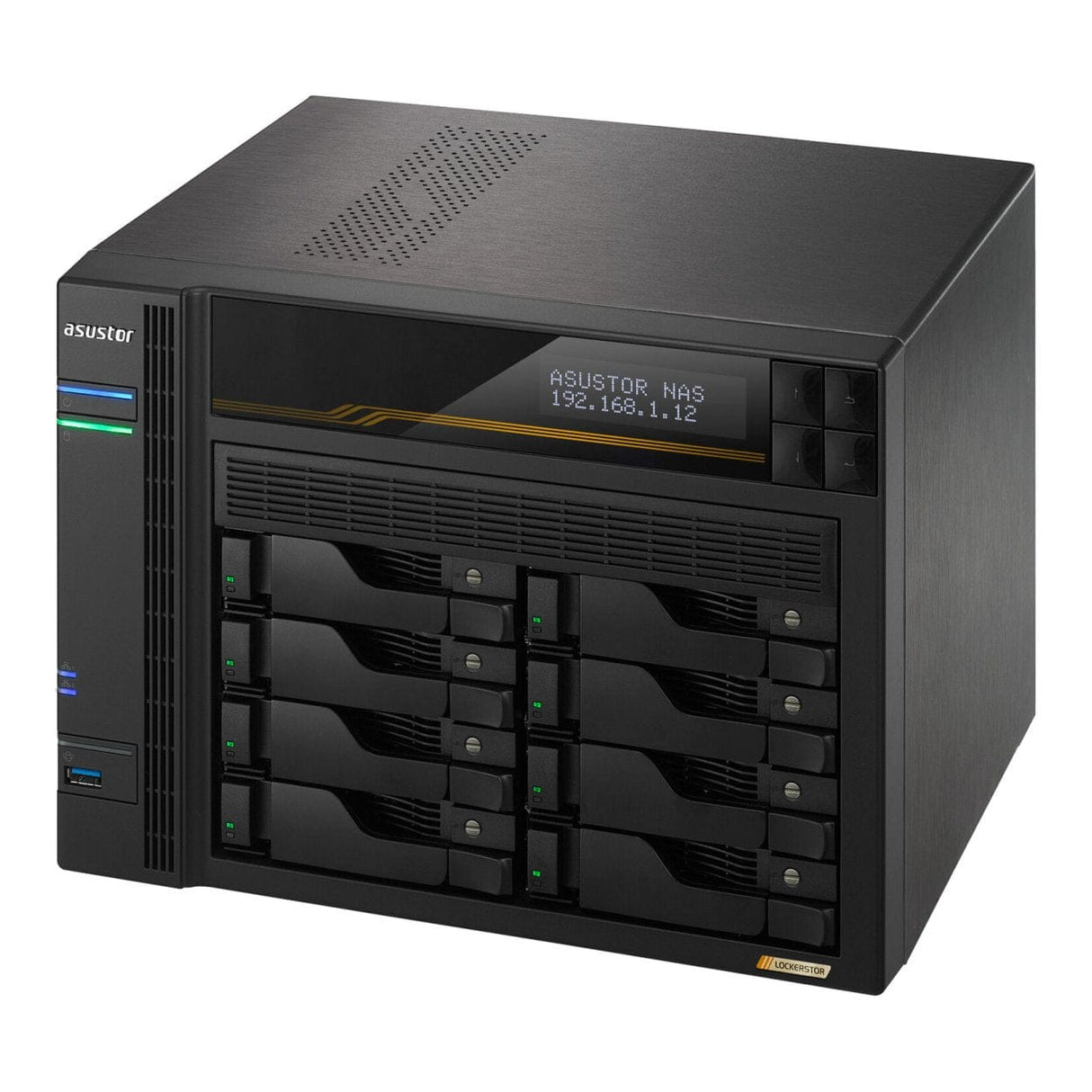 Asustor Lockerstor AS6808T 8 Gen3 8-Bay NAS Enclosure