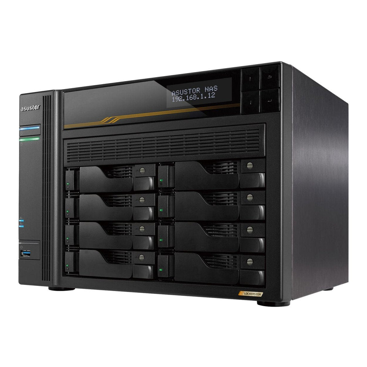 Asustor Lockerstor AS6808T 8 Gen3 8-Bay NAS Enclosure