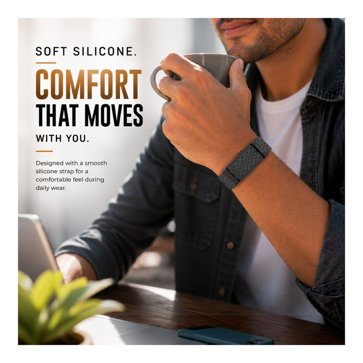 Astrum SB100N Smart Fitness Band with Zinc Nylon Strap ASB100NB