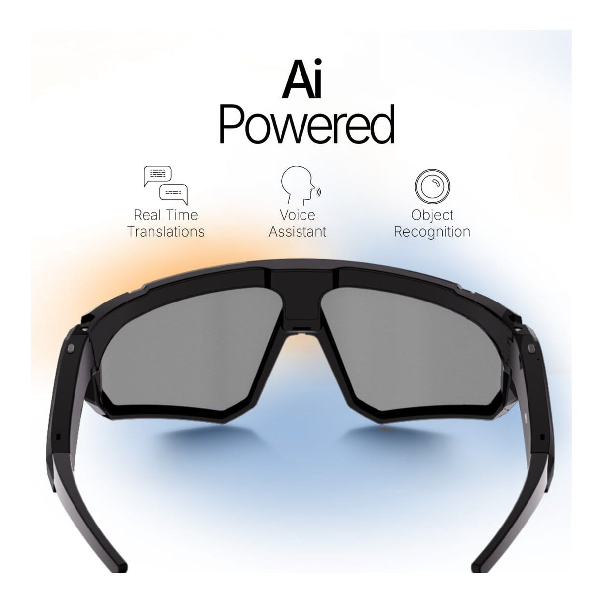 Astrum AI Sport Smart Glasses with 32MP Camera Black ASMGV06SB